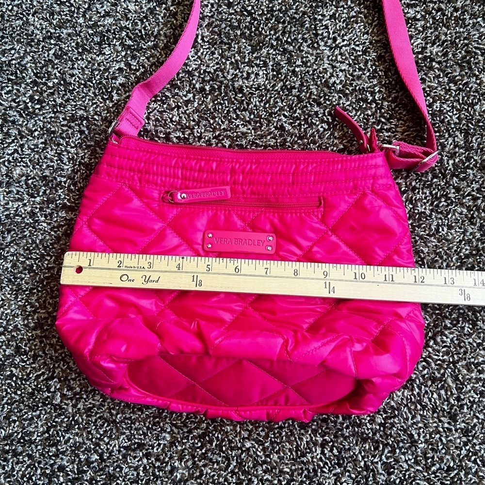 Vera Bradley Pink Quilted Crossbody Bag - Picture 5 of 7